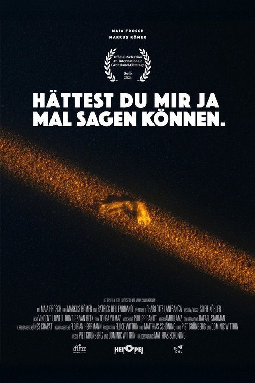 Hättest du mir ja mal sagen können