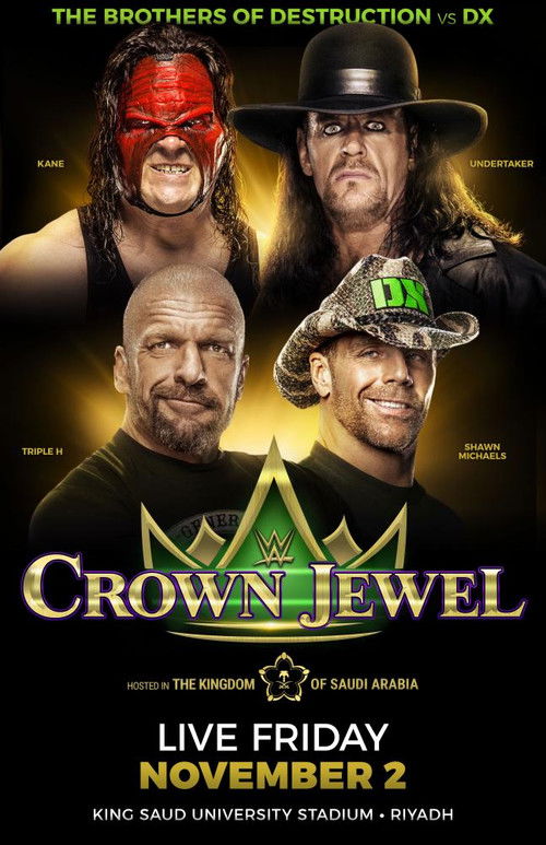 WWE Crown Jewel (2018) poster