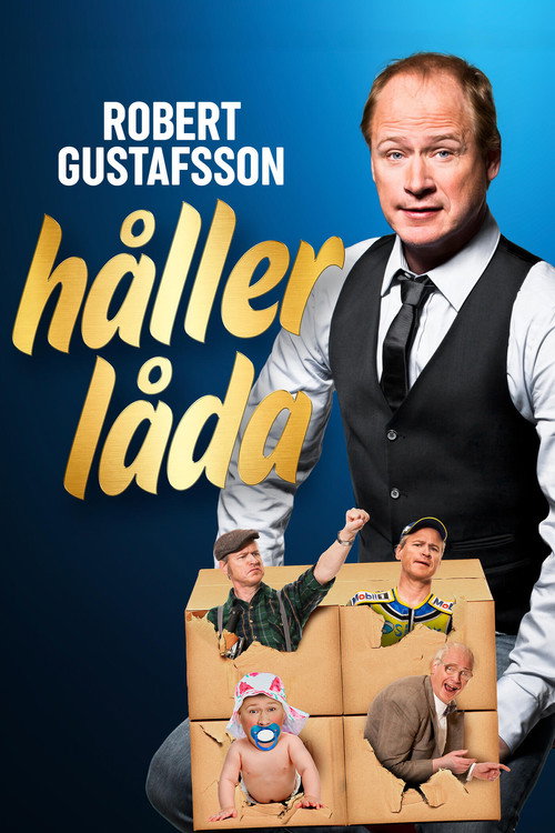 Robert Gustafsson holding the box (2020) poster