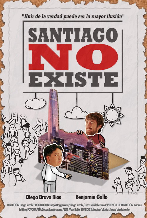 SANTIAGO DOESN'T EXIST poster