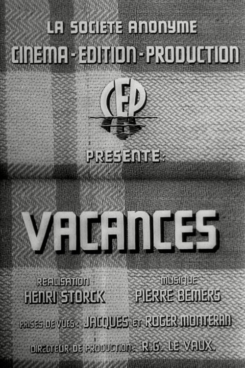 Vacances (1938) poster