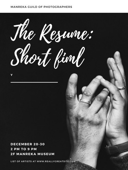 The Resume poster