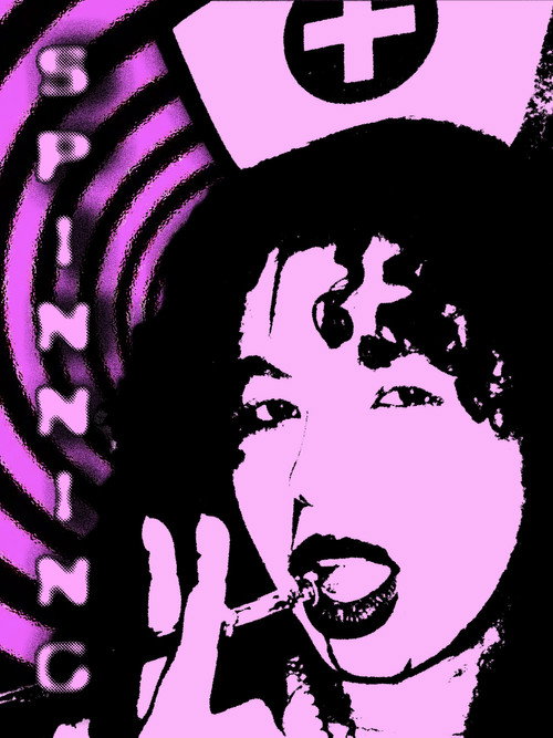 Spinning poster