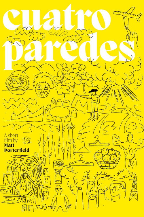 Cuatro paredes (2021) poster