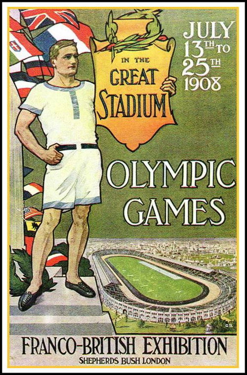 Olympic Games (1908) poster