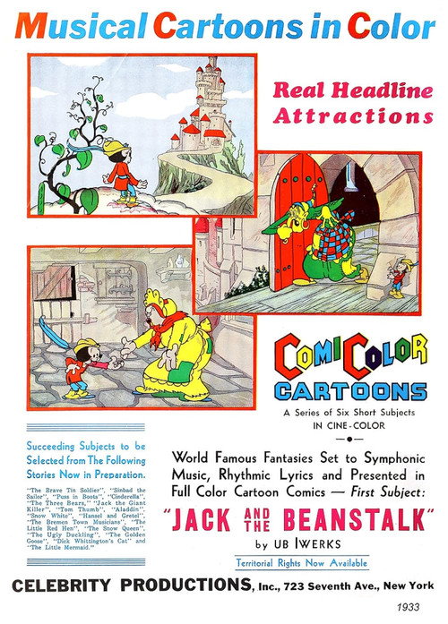 Jack and the Beanstalk (1933) poster