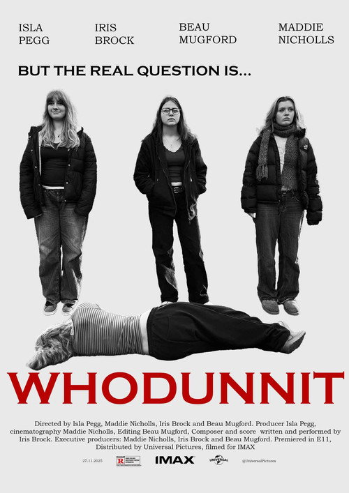 WHODUNNIT (2025) poster