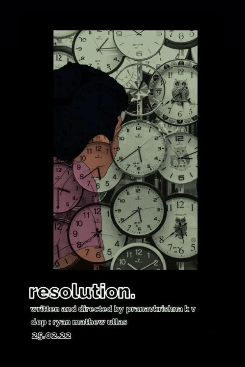 resolution. (2022) poster