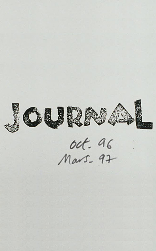 Journal (1998) poster