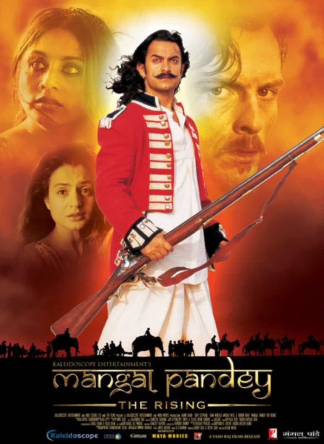 Poster for the movie "Mangal Pandey - The Rising"