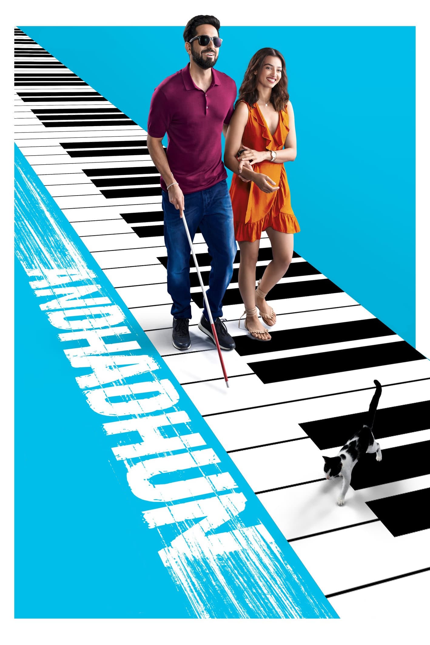 Poster for the movie "Andhadhun"