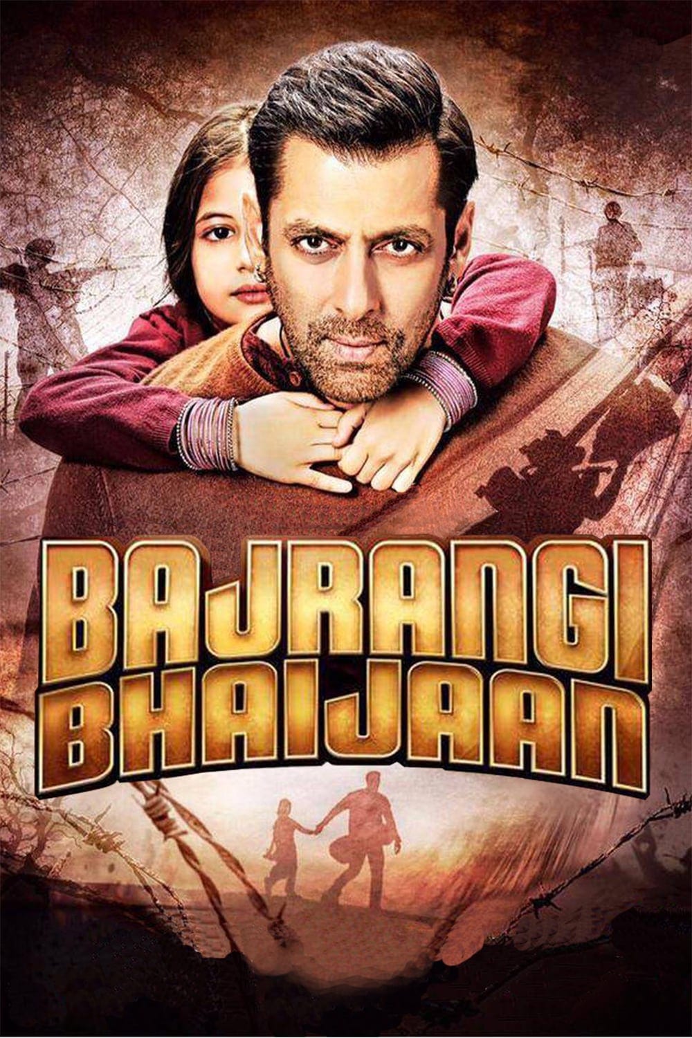 Poster for the movie "Bajrangi Bhaijaan"