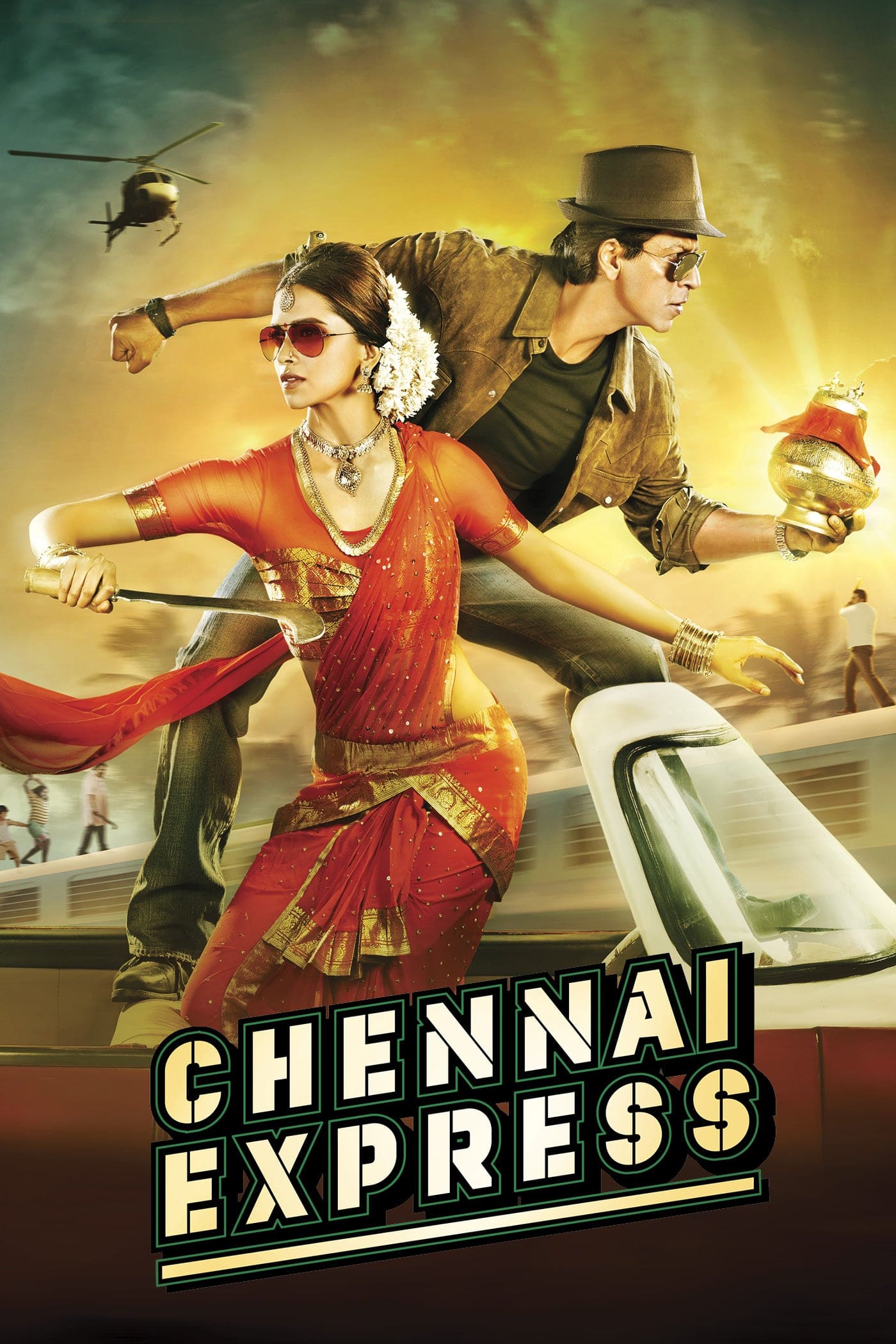 Poster for the movie "Chennai Express"