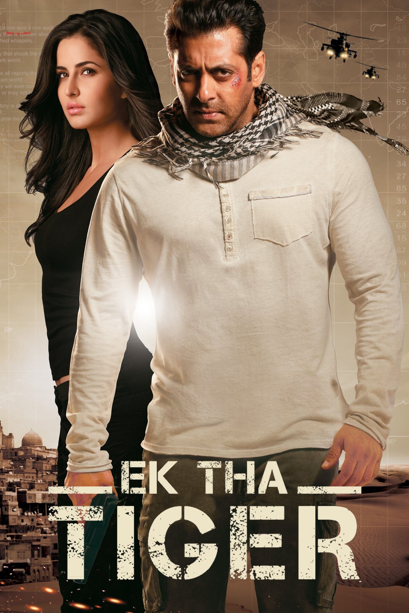 Poster for the movie "Ek Tha Tiger"