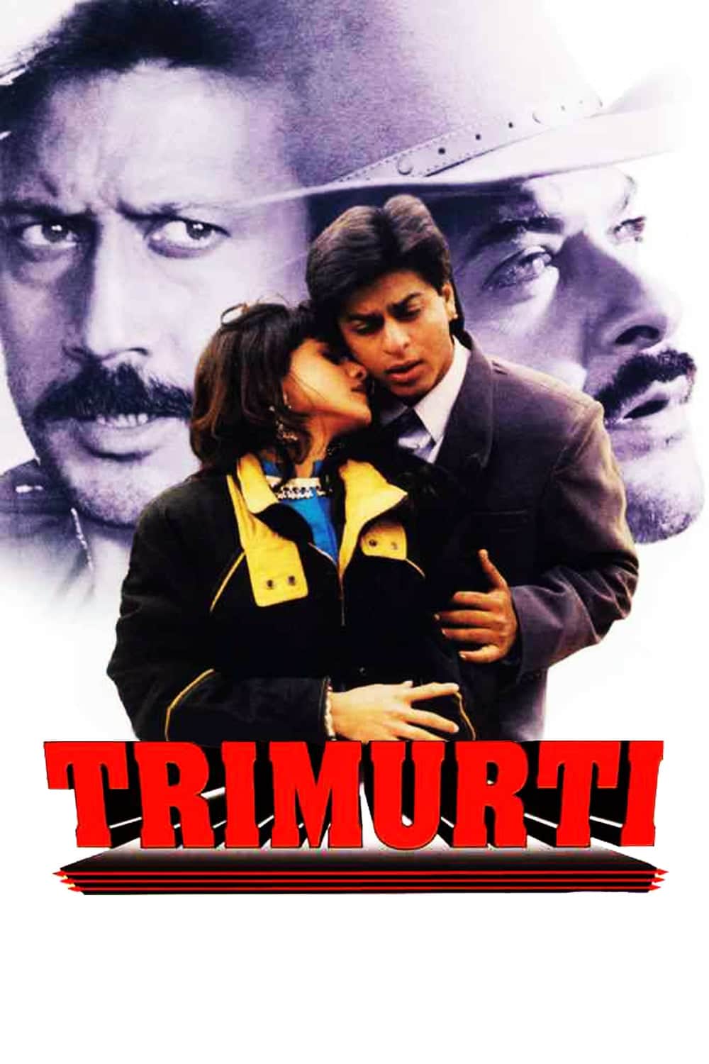 Poster for the movie "Trimurti"