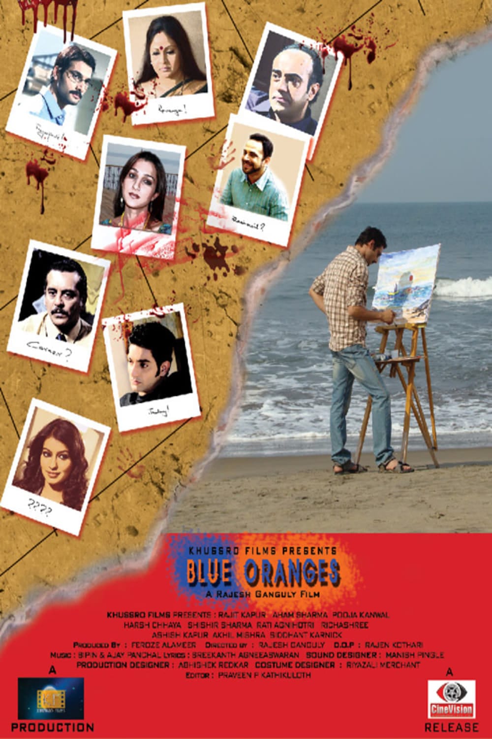 Poster for the movie "Blue Oranges"