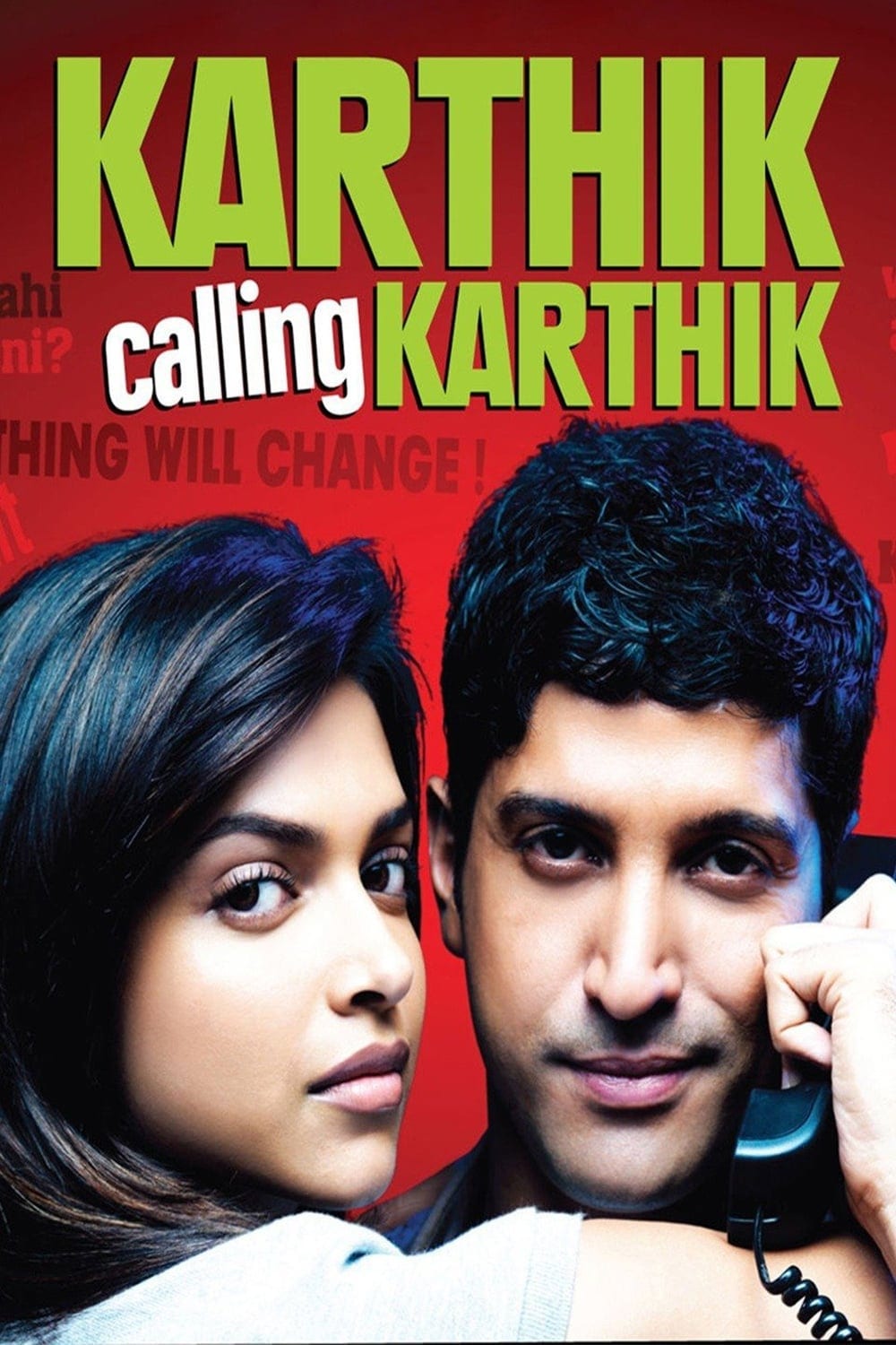 Poster for the movie "Karthik Calling Karthik"