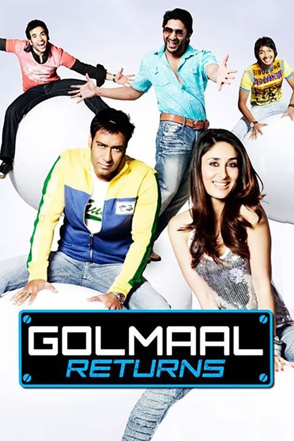 Poster for the movie "Golmaal Returns"