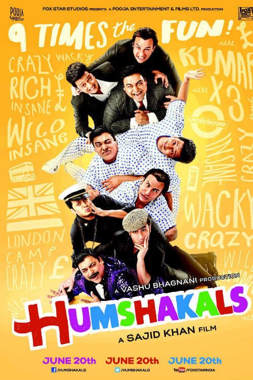 Poster for the movie "Humshakals"