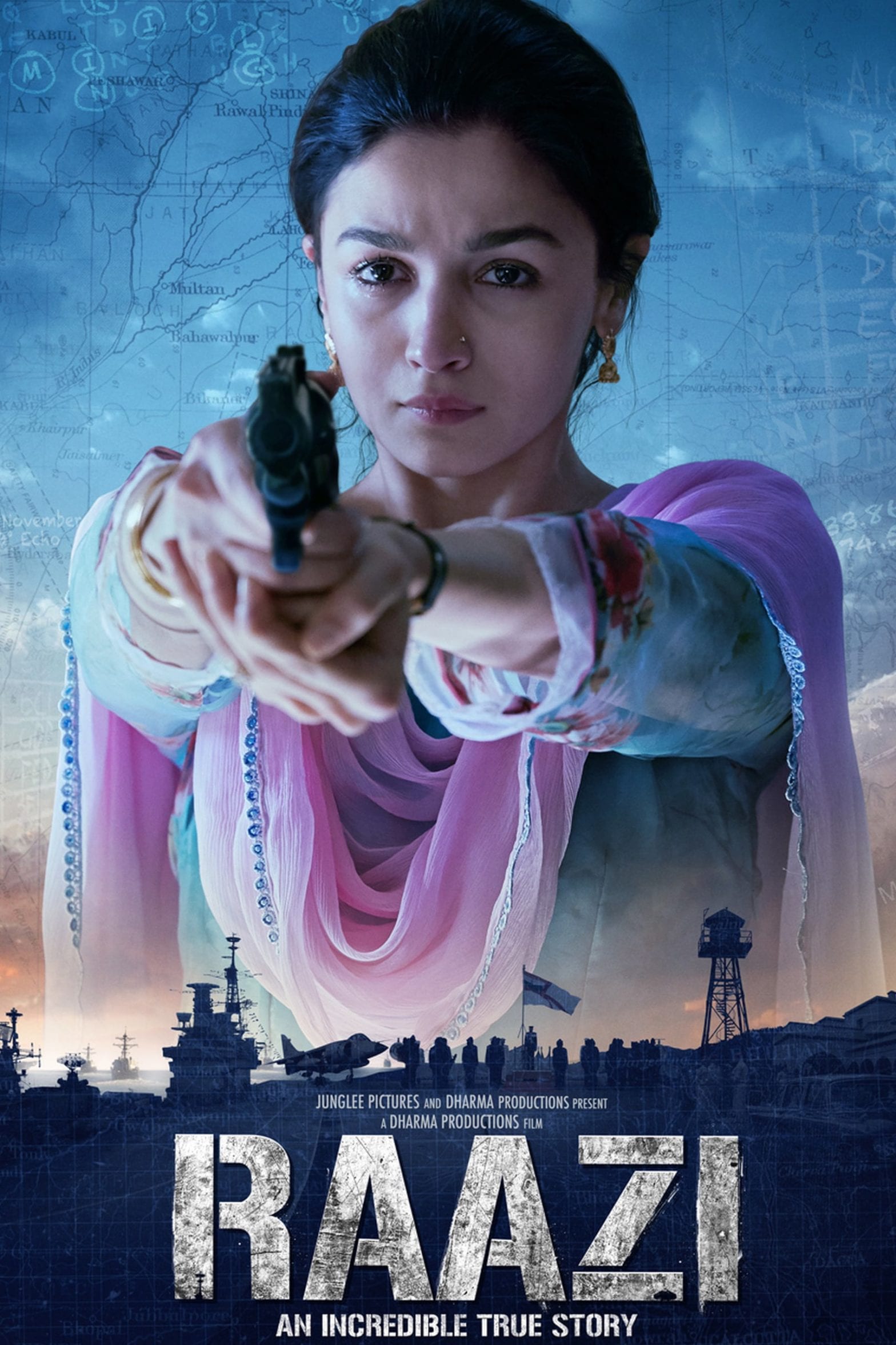 Poster for the movie "Raazi"