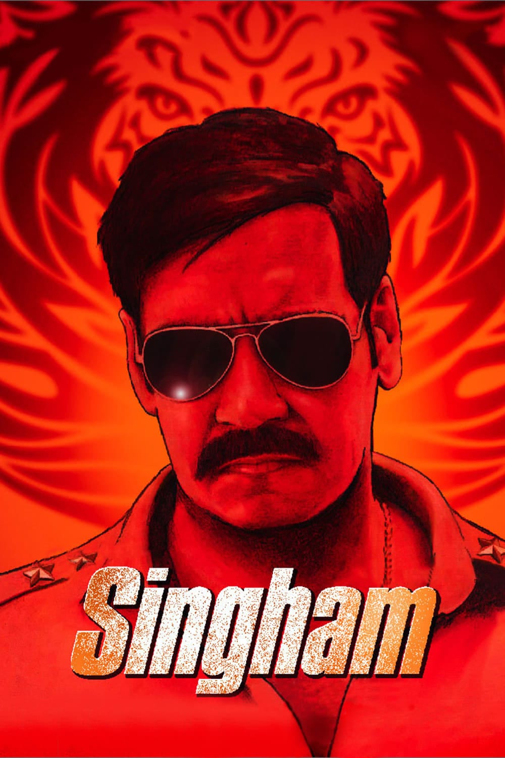 Poster for the movie "Singham"