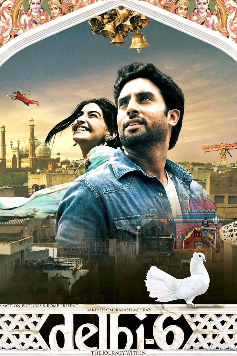 Poster for the movie "Delhi-6"