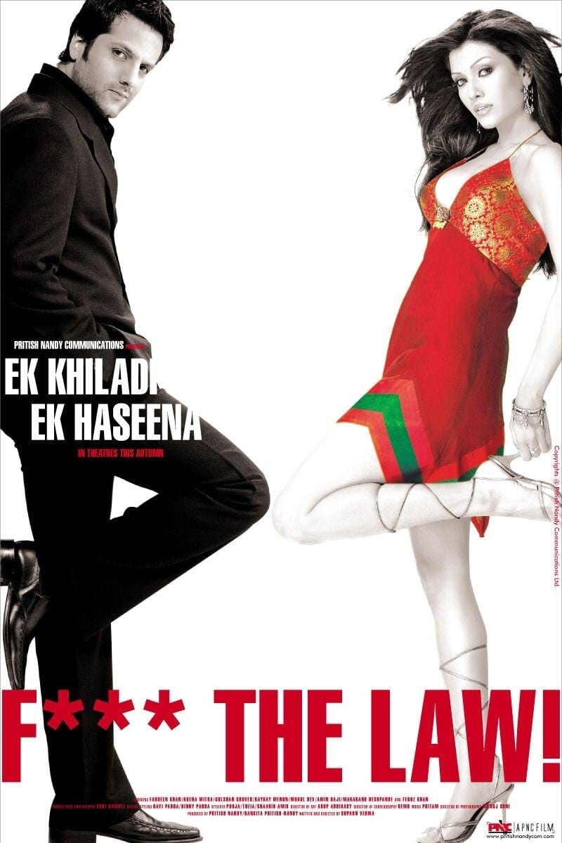 Poster for the movie "Ek Khiladi Ek Haseena"