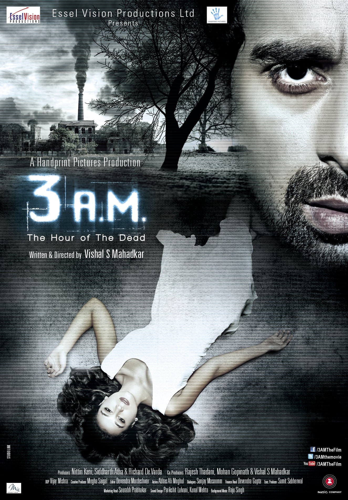 Poster for the movie "3 A.M"