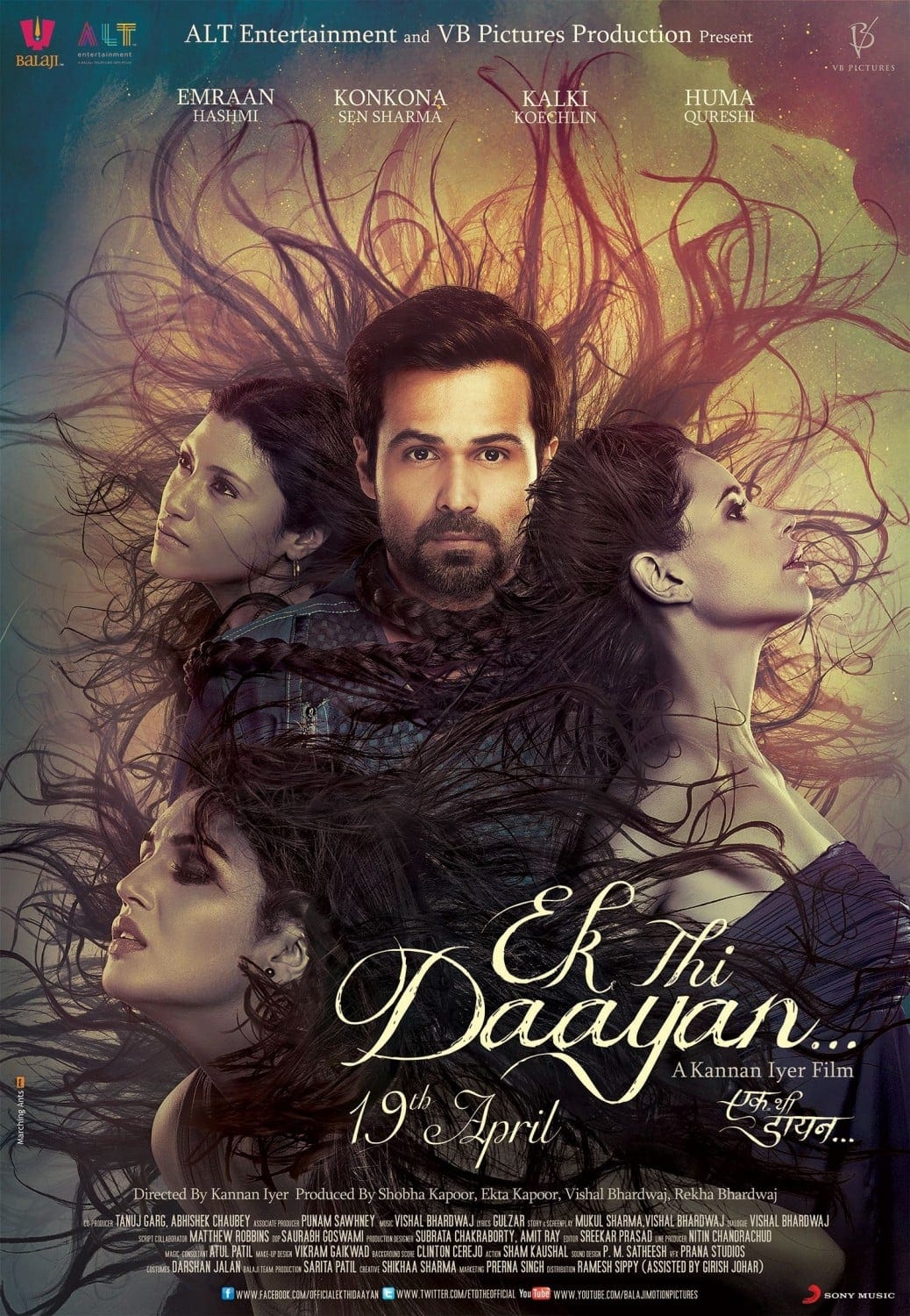 Poster for the movie "Ek Thi Daayan"