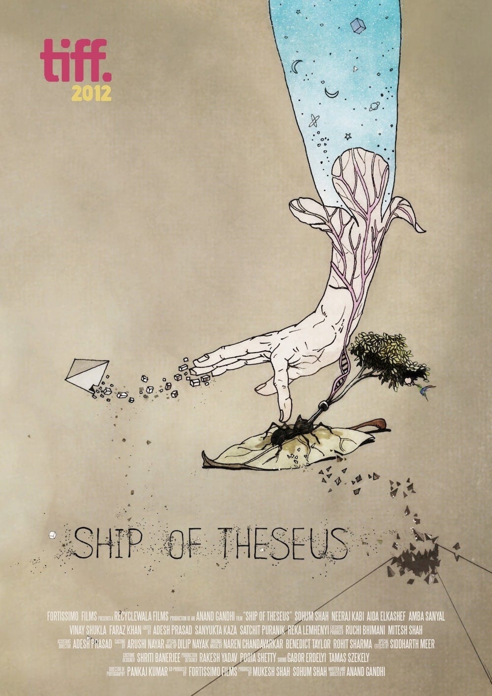 Poster for the movie "Ship of Theseus"