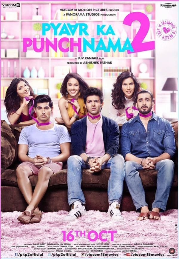 Poster for the movie "Pyaar Ka Punchnama 2"