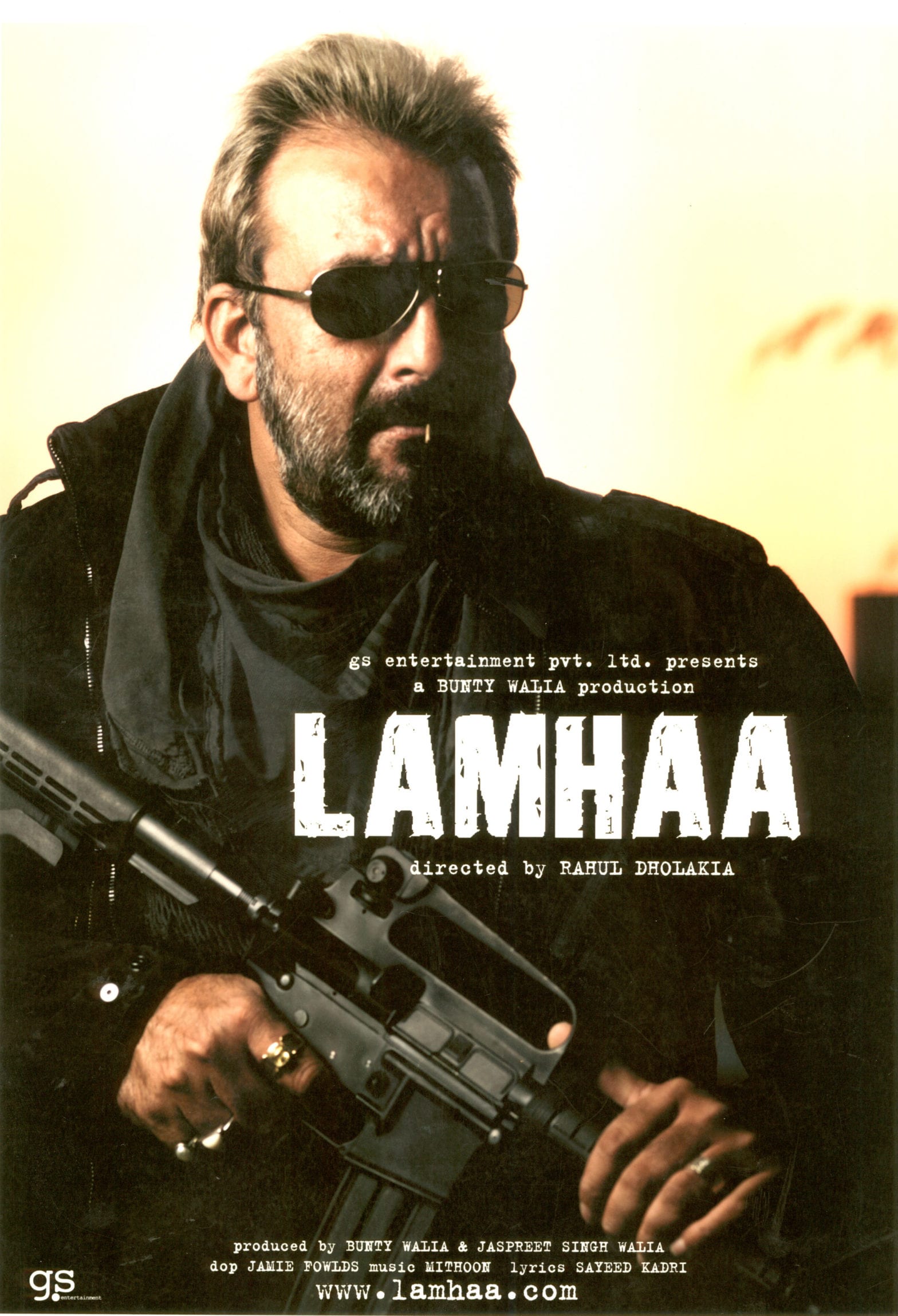 Poster for the movie "Lamhaa"