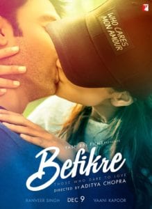 Poster for the movie "Befikre"