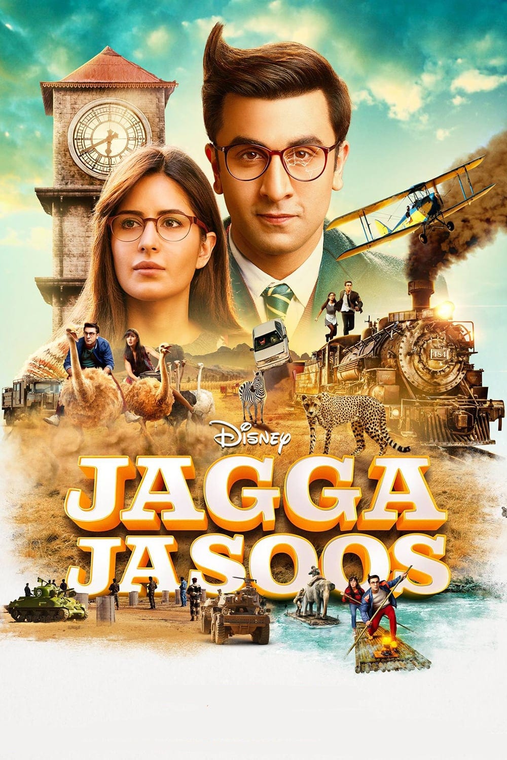 Poster for the movie "Jagga Jasoos"