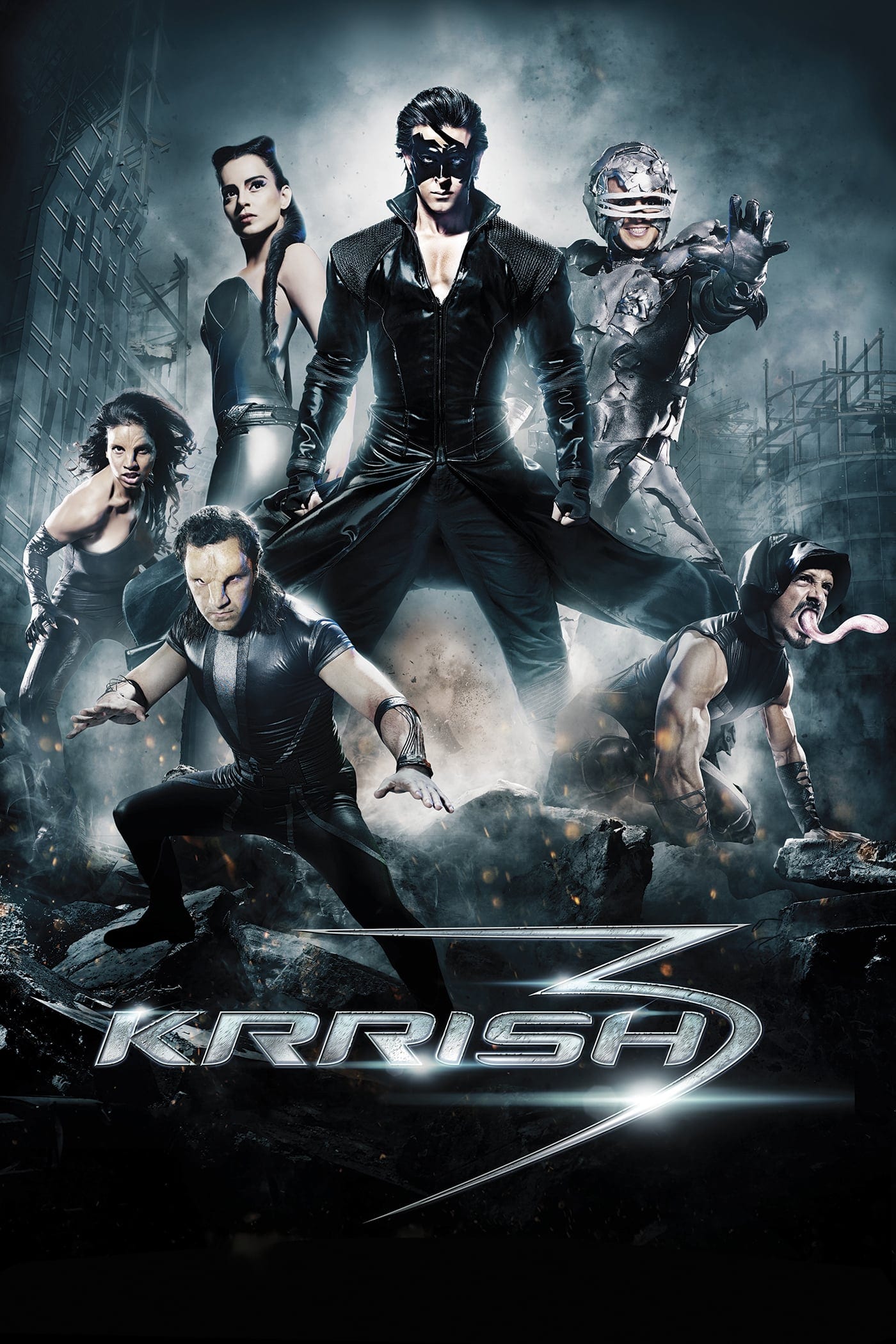 Poster for the movie "Krrish 3"
