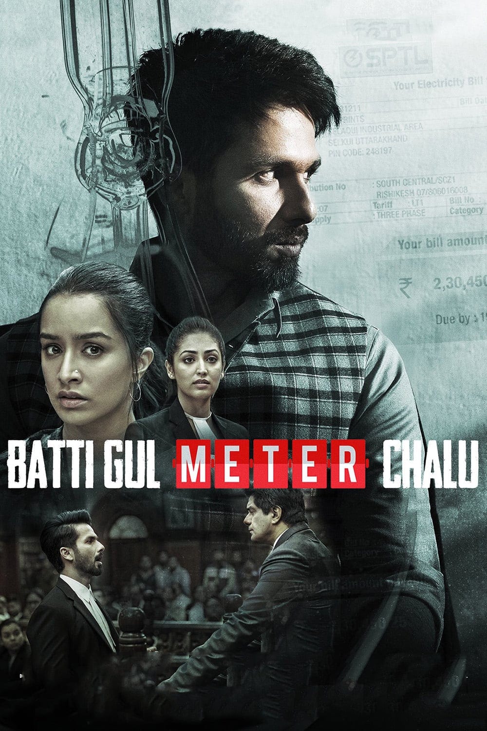Poster for the movie "Batti Gul Meter Chalu"