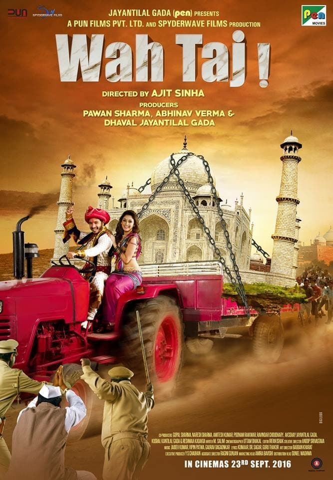 Poster for the movie "Wah Taj!"