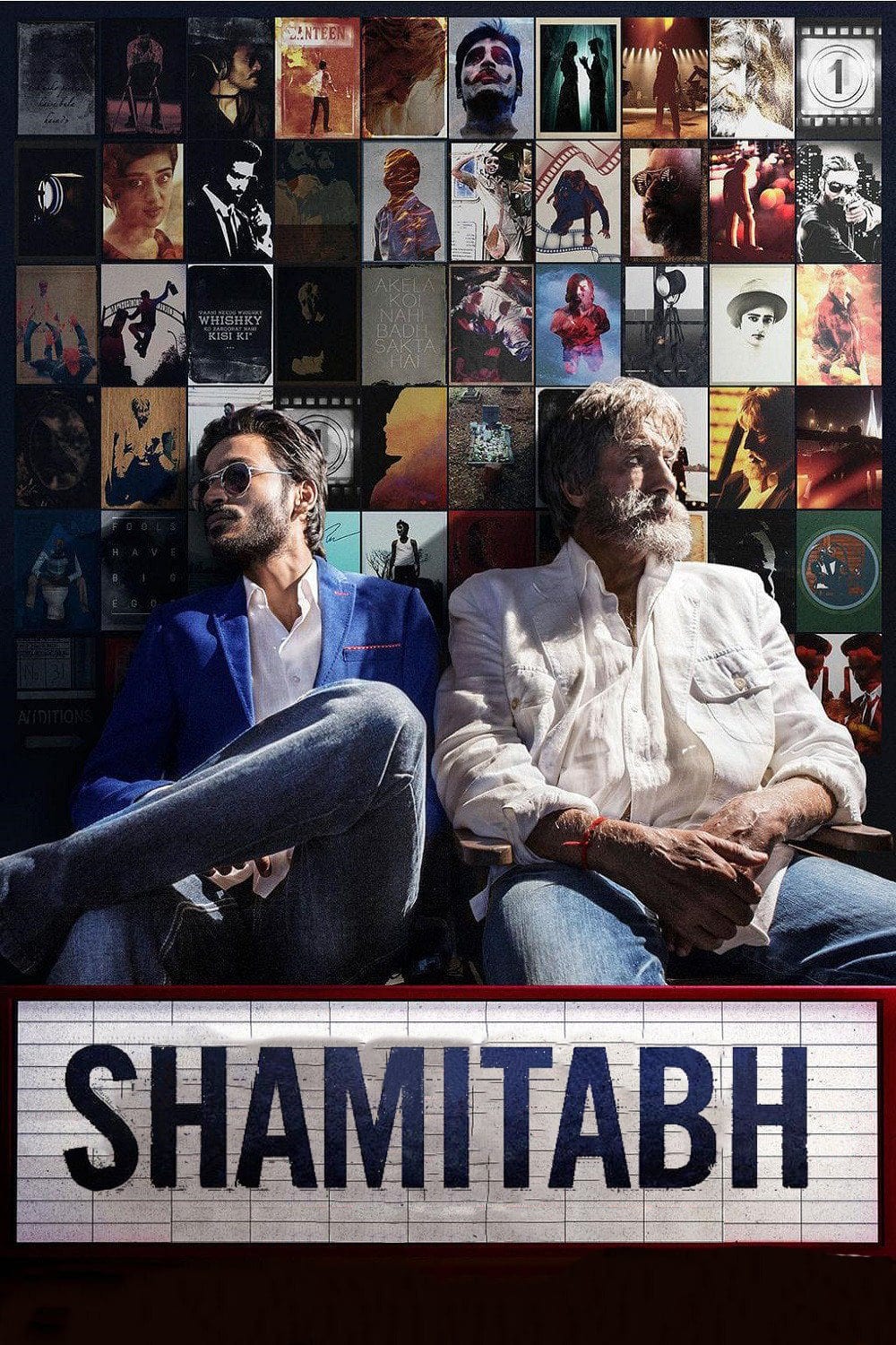 Poster for the movie "Shamitabh"