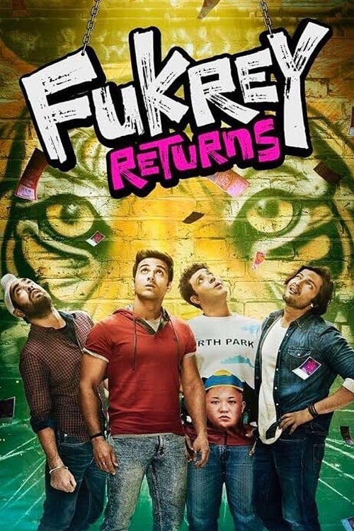 Poster for the movie "Fukrey Returns"