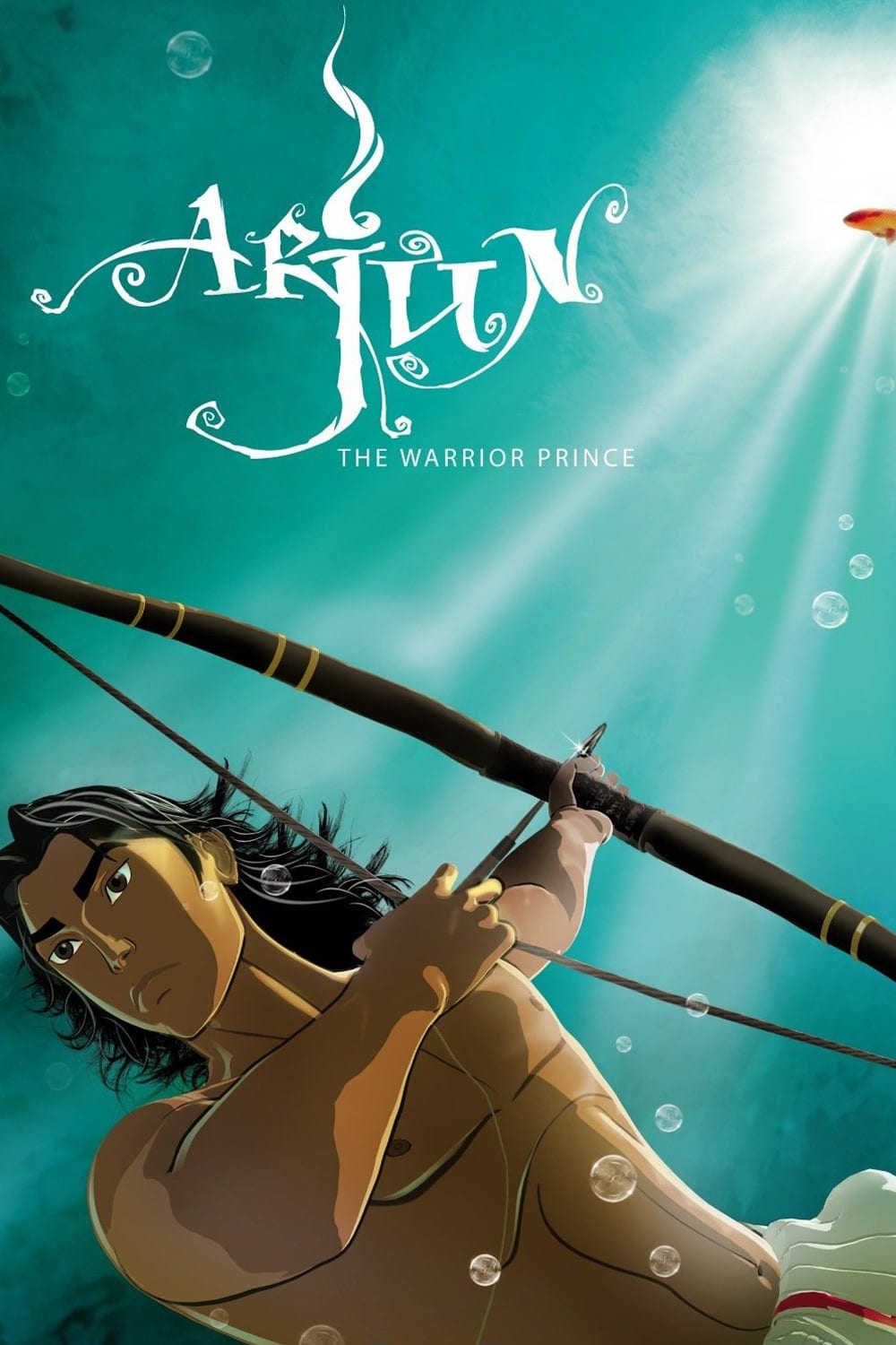 Poster for the movie "Arjun: The Warrior Prince"