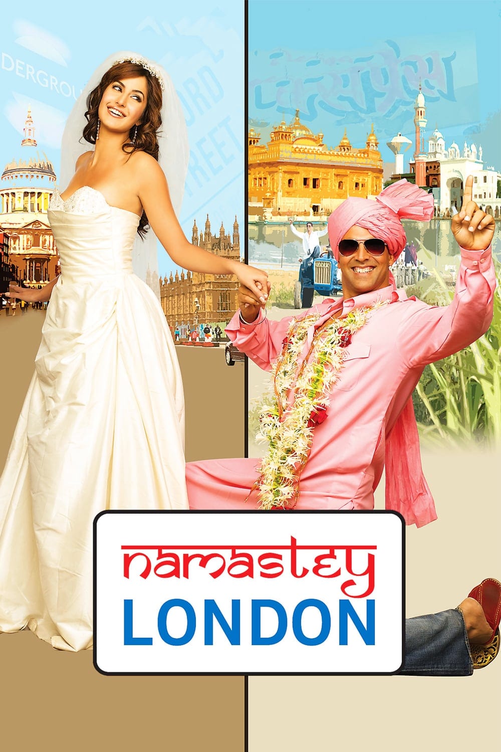 Poster for the movie "Namastey London"