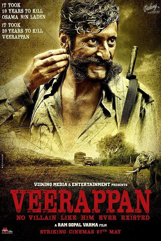 Poster for the movie "Veerappan"