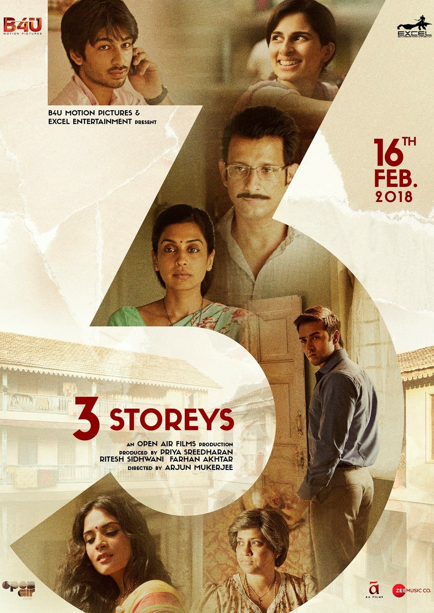 Poster for the movie "3 Storeys"
