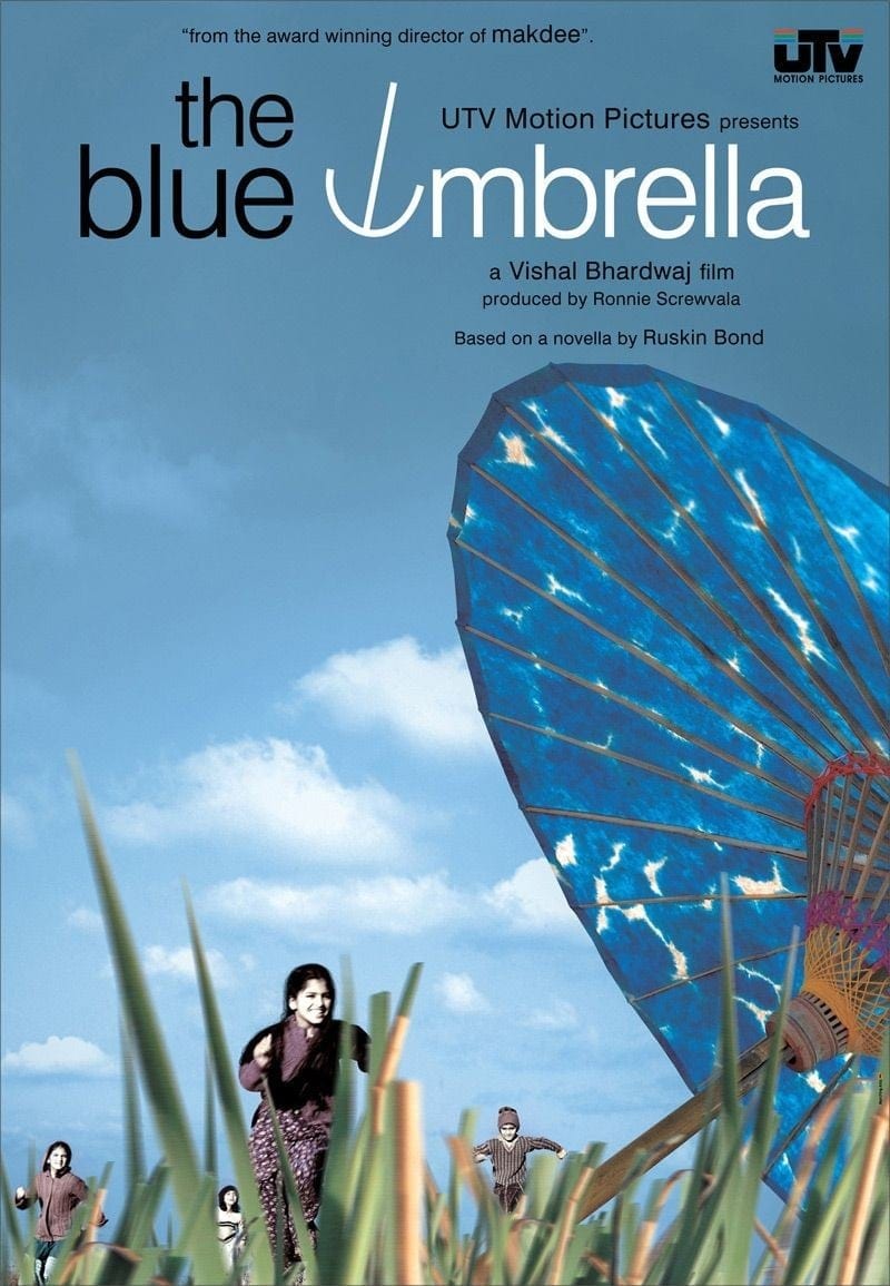 Poster for the movie "The Blue Umbrella"