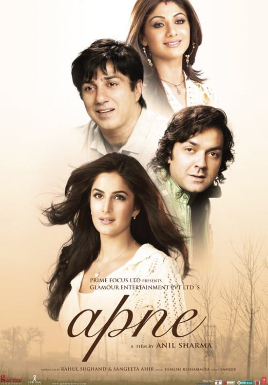 Poster for the movie "Apne"