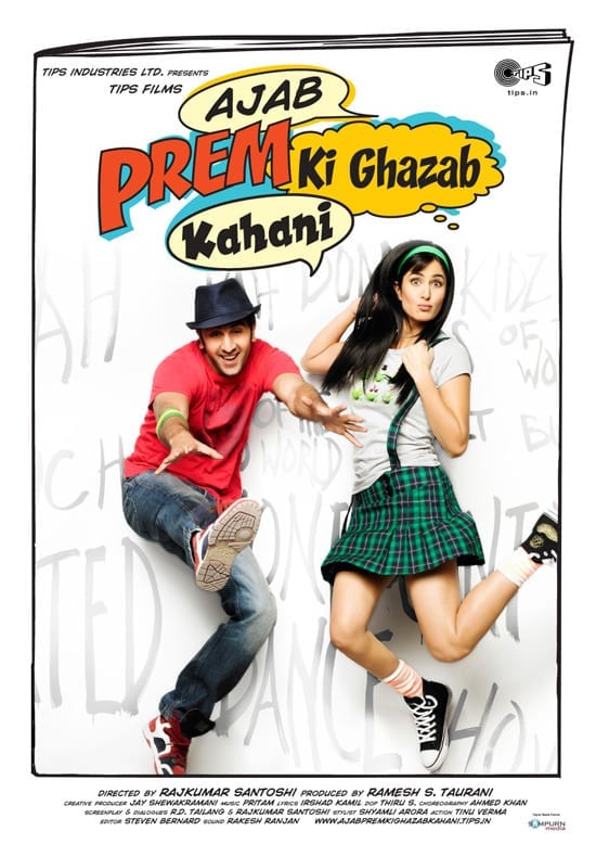 Poster for the movie "Ajab Prem Ki Ghazab Kahani"