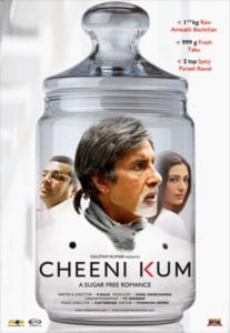 Poster for the movie "Cheeni Kum"