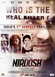 Poster for the movie "Nirdosh"
