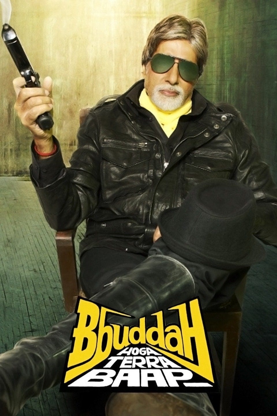 Poster for the movie "Bbuddah Hoga Terra Baap"