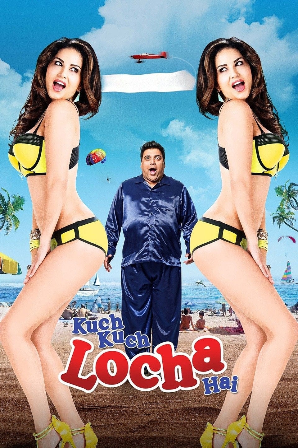 Poster for the movie "Kuch Kuch Locha Hai"